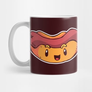 Kawaii Hot Dog Cartoon Mug